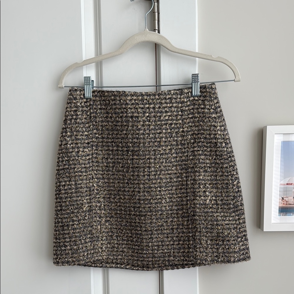 New J.Crew Tweed Skirt